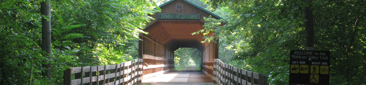 Hiking in Ohio - the Bridge of Dreams